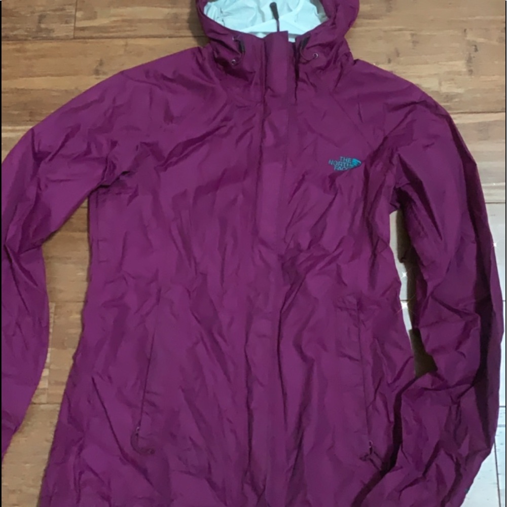 North face XS rain coat